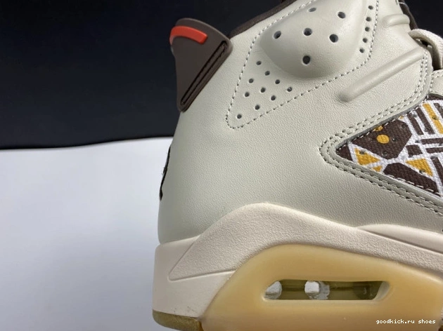 Brown Quai54 6 AIR (2020) CZ4152-100 Sail Retro Jordan 0719